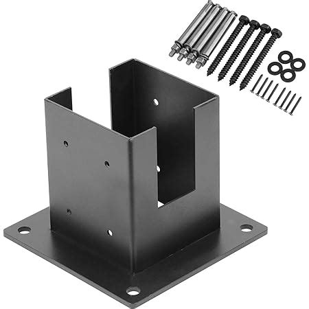 metal brackets for deck posts|4x4 post anchor for deck.